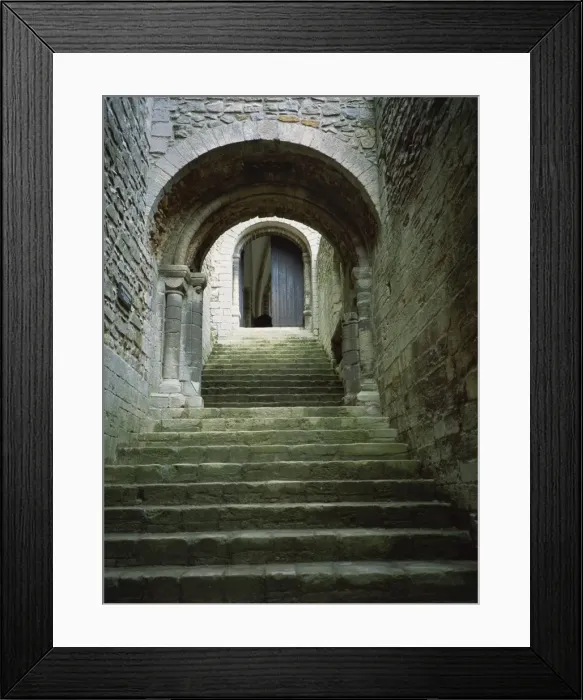 Framed Print : Stairs to keep of castle, Castle Rising, Norfolk, England, United Kingdom, Europe Framed Print : Stairs to keep of castle, Castle Rising, Norfolk, England, United Kingdom, Europe