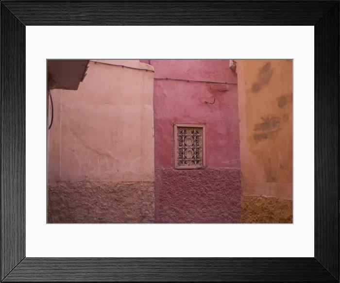 Framed Print : Back streets of Marrakech, Morocco, North Africa, Africa Framed Print : Back streets of Marrakech, Morocco, North Africa, Africa