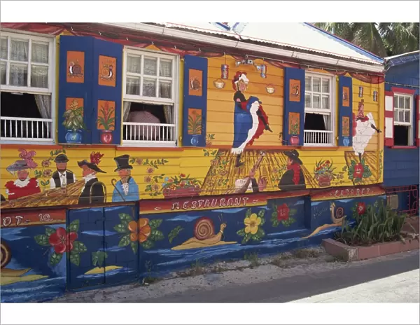 L Escargot Restaurant, Phillipsburg, St. Maarten, Leeward Islands, West Indies