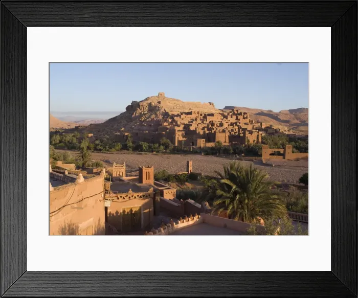 Framed Print : Old City, the location for many films, Ait Ben Haddou, UNESCO World Heritage Site Framed Print : Old City, the location for many films, Ait Ben Haddou, UNESCO World Heritage Site