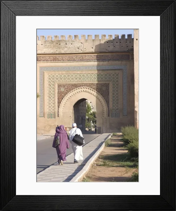 Framed Print : Bab Khemissa, one of the city gates, Meknes, Morocco, North Africa, Africa Framed Print : Bab Khemissa, one of the city gates, Meknes, Morocco, North Africa, Africa