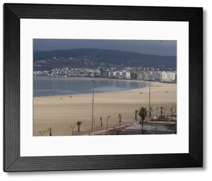 Framed Print : View of the bay looking towards Spain, Tangiers, Morocco, North Africa, Africa Framed Print : View of the bay looking towards Spain, Tangiers, Morocco, North Africa, Africa