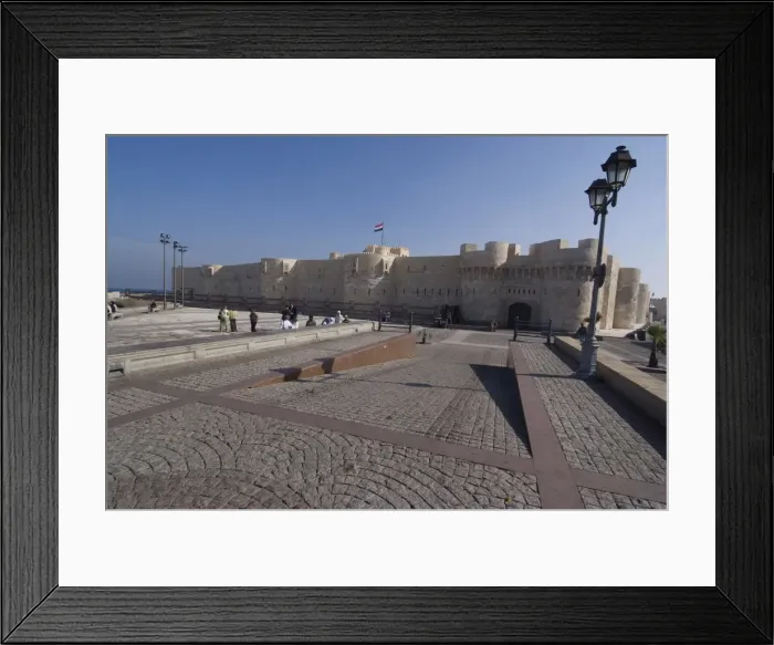 Framed Print : Fort and Harbour, Alexandria, Egypt, North Africa, Africa Framed Print : Fort and Harbour, Alexandria, Egypt, North Africa, Africa