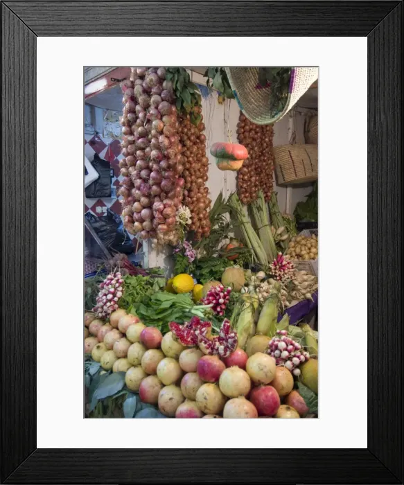 Framed Print : Market stall, Tangiers, Morocco, North Africa, Africa Framed Print : Market stall, Tangiers, Morocco, North Africa, Africa