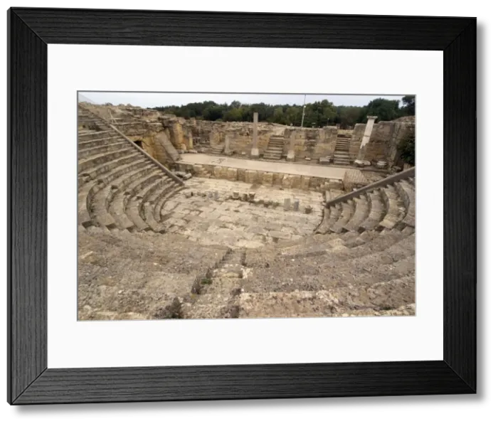 Framed Print : Odeon (small Greek theatre), Greek and Roman site of Cyrene, UNESCO World Heritage Site Framed Print : Odeon (small Greek theatre), Greek and Roman site of Cyrene, UNESCO World Heritage Site
