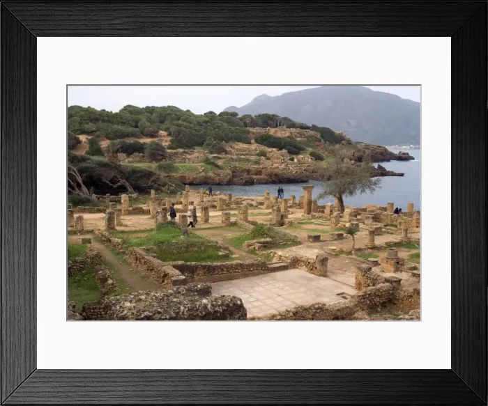 Framed Print : Roman site of Tipasa, UNESCO World Heritage Site, Algeria, North Africa, Africa Framed Print : Roman site of Tipasa, UNESCO World Heritage Site, Algeria, North Africa, Africa