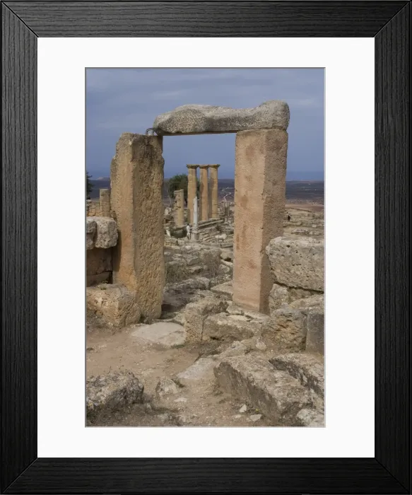 Framed Print : Sanctuary of Apollo, Temple of Apollo, Greek and Roman site of Cyrene, UNESCO World Heritage Site Framed Print : Sanctuary of Apollo, Temple of Apollo, Greek and Roman site of Cyrene, UNESCO World Heritage Site