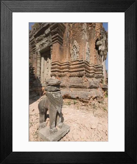 Framed Print : Lolei Temple, AD893, Roluos Group, near Angkor, UNESCO World Heritage Site Framed Print : Lolei Temple, AD893, Roluos Group, near Angkor, UNESCO World Heritage Site