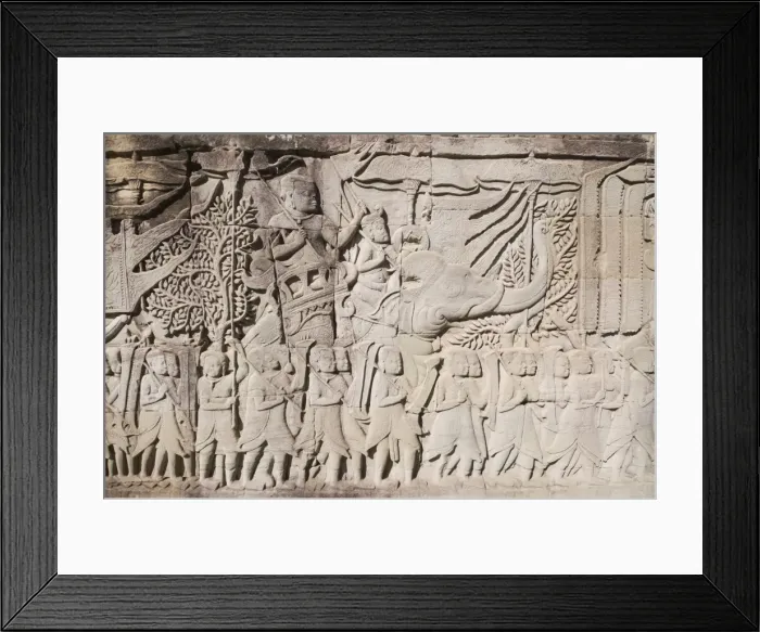 Framed Print : Bayon Temple, late 12th century, Buddhist, Angkor Thom, Angkor, UNESCO World Heritage Site Framed Print : Bayon Temple, late 12th century, Buddhist, Angkor Thom, Angkor, UNESCO World Heritage Site