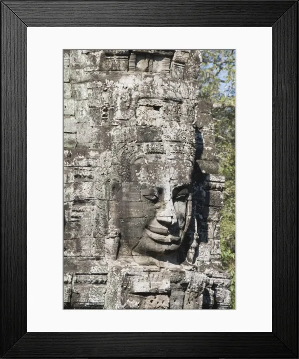 Framed Print : Bayon Temple, late 12th century, Buddhist, Angkor Thom, Angkor, UNESCO World Heritage Site Framed Print : Bayon Temple, late 12th century, Buddhist, Angkor Thom, Angkor, UNESCO World Heritage Site