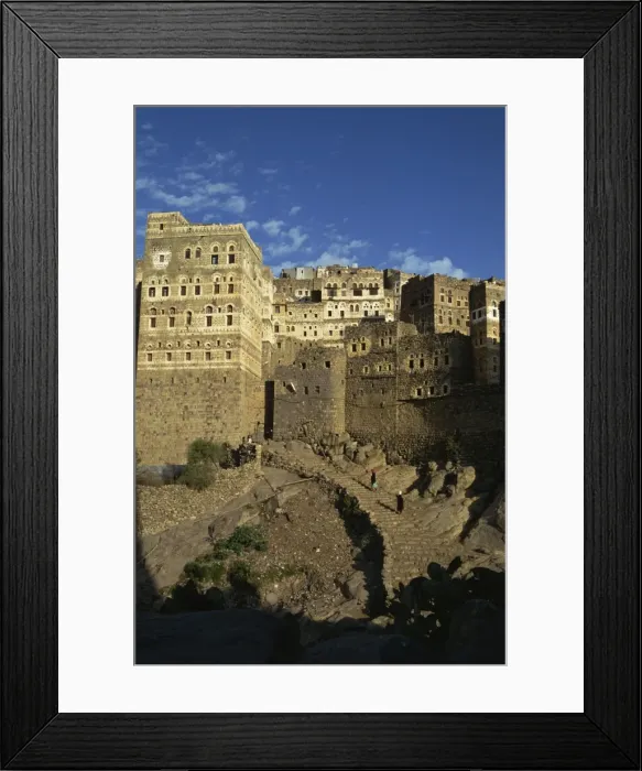 Framed Print : Manakhat village,s ana Province, Yemen, Middle East Framed Print : Manakhat village,s ana Province, Yemen, Middle East