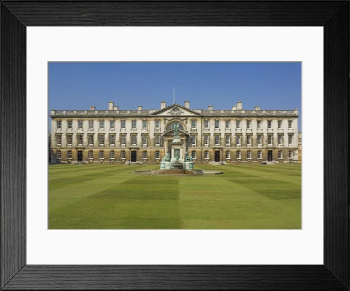 Framed Print : Gibbs Building with statue of King Henry VI, Kings College, Cambridge, Cambridgeshire Framed Print : Gibbs Building with statue of King Henry VI, Kings College, Cambridge, Cambridgeshire