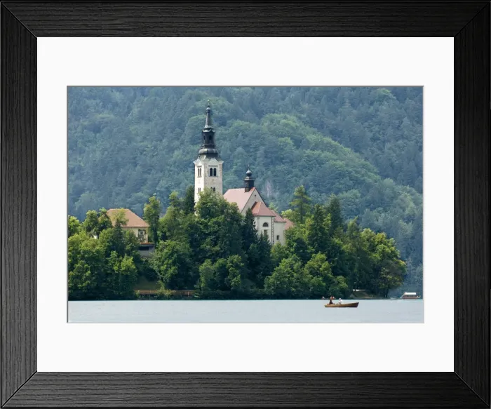Framed Print : Lake Bled and St. Marys Church of the Assumption, Slovenia, Europe Framed Print : Lake Bled and St. Marys Church of the Assumption, Slovenia, Europe