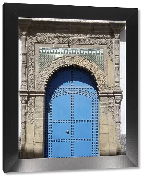 Blue door, Essaouira, Morocco, North Africa, Africa