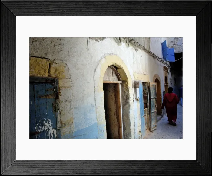 Framed Print : In the heart of the medina, Essaouira, historic city of Mogador, Morocco Framed Print : In the heart of the medina, Essaouira, historic city of Mogador, Morocco