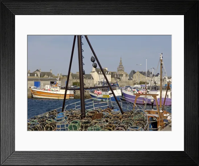 Framed Print : Roscoff Harbour, North Finistere, Brittany, France, Europe Framed Print : Roscoff Harbour, North Finistere, Brittany, France, Europe