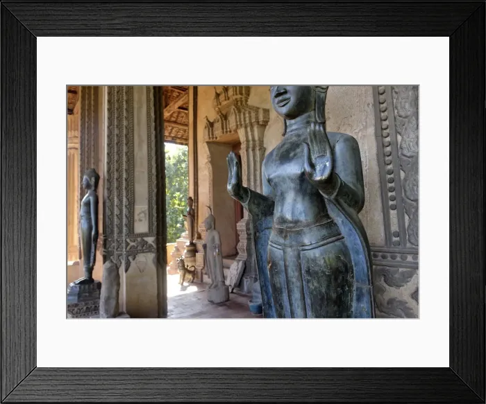 Framed Print : Wat Phra Keo, original location of the Emerald Buddha, seized by the Thais in 1778 Framed Print : Wat Phra Keo, original location of the Emerald Buddha, seized by the Thais in 1778