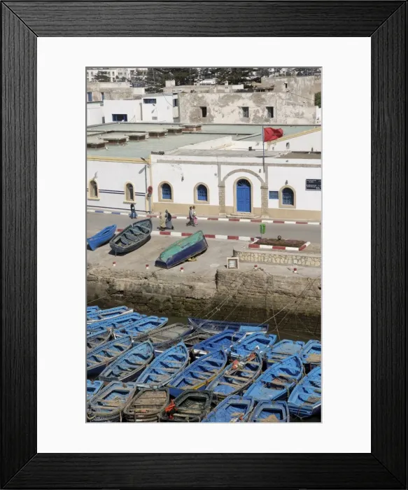 Framed Print : The old fishing port, Essaouira, historic city of Mogador, Morocco, North Africa, Africa Framed Print : The old fishing port, Essaouira, historic city of Mogador, Morocco, North Africa, Africa