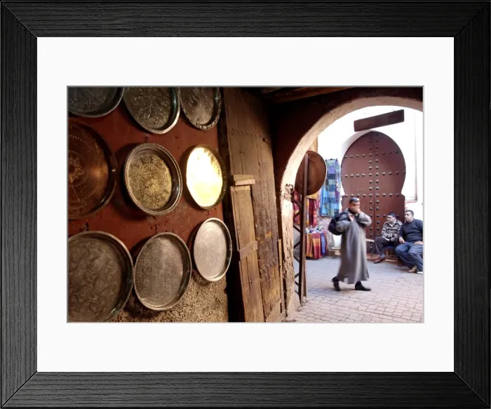 Framed Print : The souks in the Medina, Marrakesh, Morocco, North Africa, Africa Framed Print : The souks in the Medina, Marrakesh, Morocco, North Africa, Africa