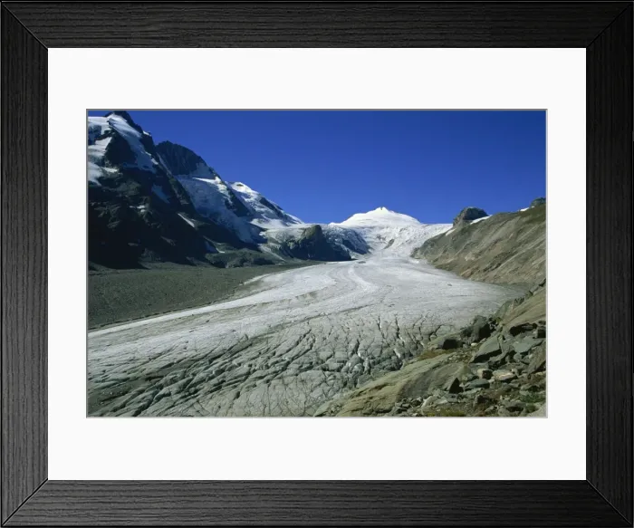 Framed Print : Pasterze Glacier, Grossglockner, Austria, Europe Framed Print : Pasterze Glacier, Grossglockner, Austria, Europe