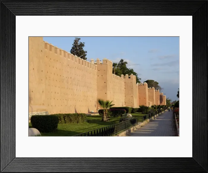 Framed Print : The walls of the old city, Marrakesh, Morocco, North Africa, Africa Framed Print : The walls of the old city, Marrakesh, Morocco, North Africa, Africa
