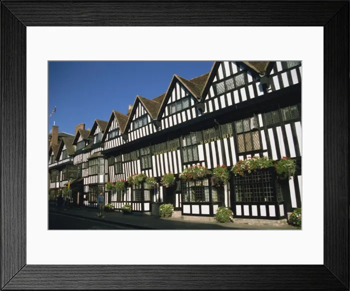 Framed Print : Shakespeare Hostelrie, Stratford, Warwickshire, England, United Kingdom, Europe Framed Print : Shakespeare Hostelrie, Stratford, Warwickshire, England, United Kingdom, Europe