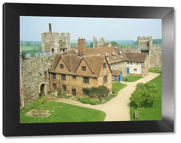 Castle, Framlingham, Suffolk, England, United Kingdom, Europe