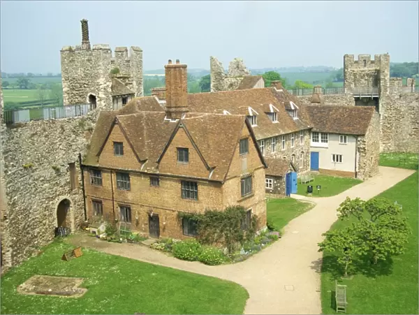 Castle, Framlingham, Suffolk, England, United Kingdom, Europe