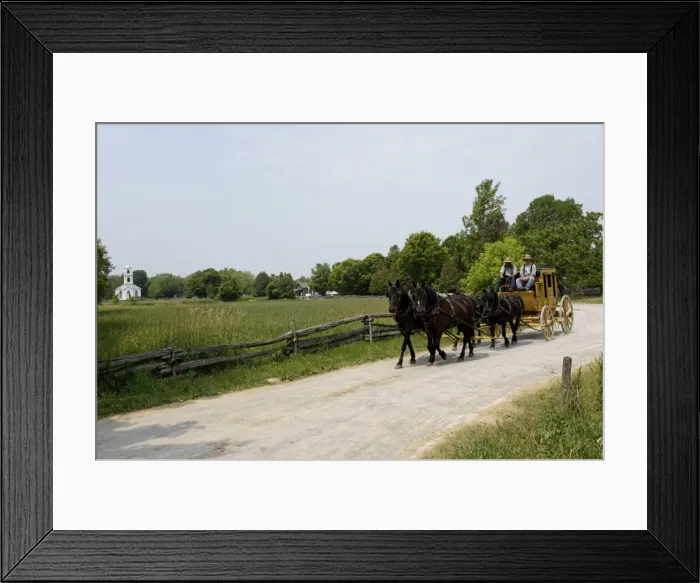 Framed Print : Upper Canada Village, an 1860s village, Heritage Park, Morrisburg, Ontario Framed Print : Upper Canada Village, an 1860s village, Heritage Park, Morrisburg, Ontario