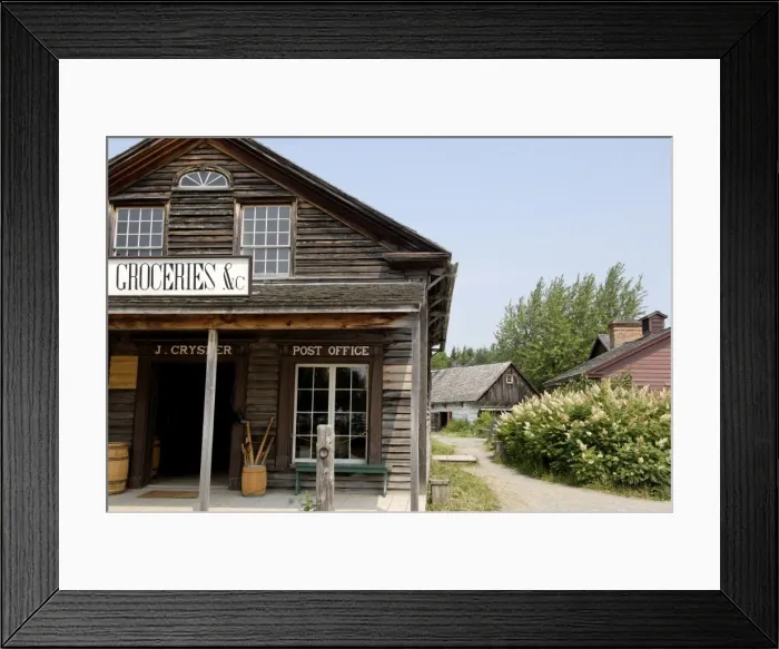 Framed Print : Grocery store, Upper Canada Village, an 1860s village, Heritage Park, Morrisburg Framed Print : Grocery store, Upper Canada Village, an 1860s village, Heritage Park, Morrisburg