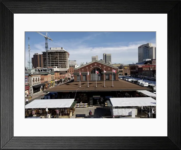 Framed Print : By Market, Ottawa, Ontario, Canada, North America Framed Print : By Market, Ottawa, Ontario, Canada, North America