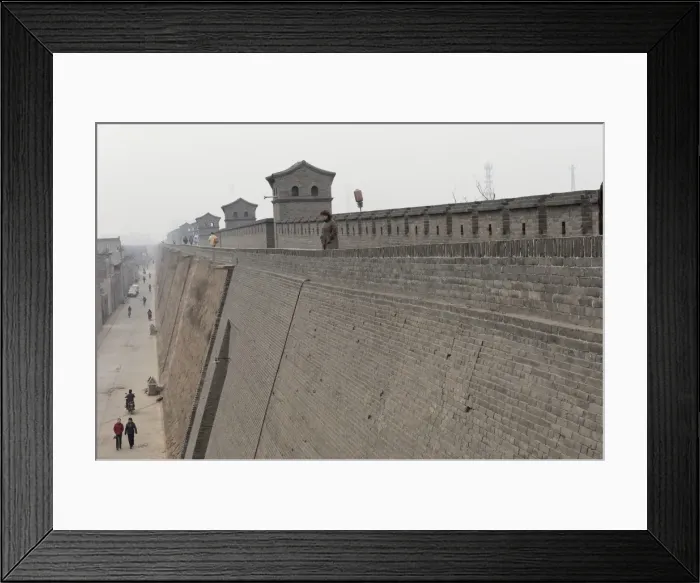 Framed Print : The ancient Pingyao city wall first built about 2700 years ago and expanded in the Ming Dynasty Framed Print : The ancient Pingyao city wall first built about 2700 years ago and expanded in the Ming Dynasty