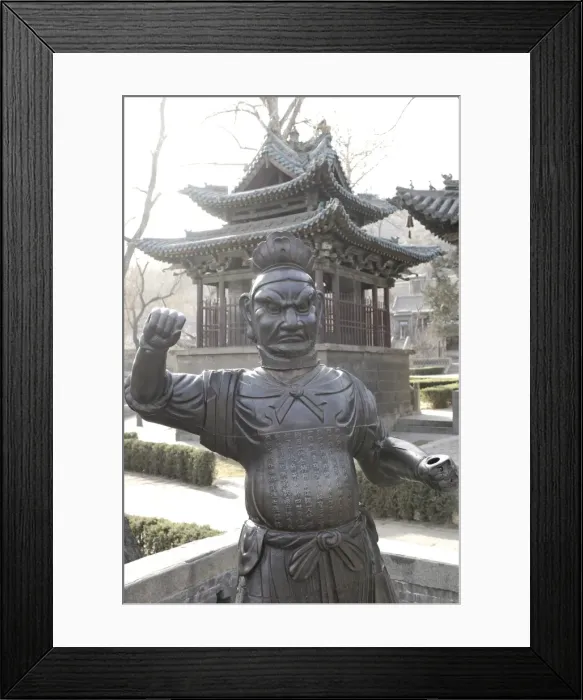 Framed Print : Complex of temple buildings built over 1000 years ago to commemorate a prince of the Zhou Dynasty Framed Print : Complex of temple buildings built over 1000 years ago to commemorate a prince of the Zhou Dynasty