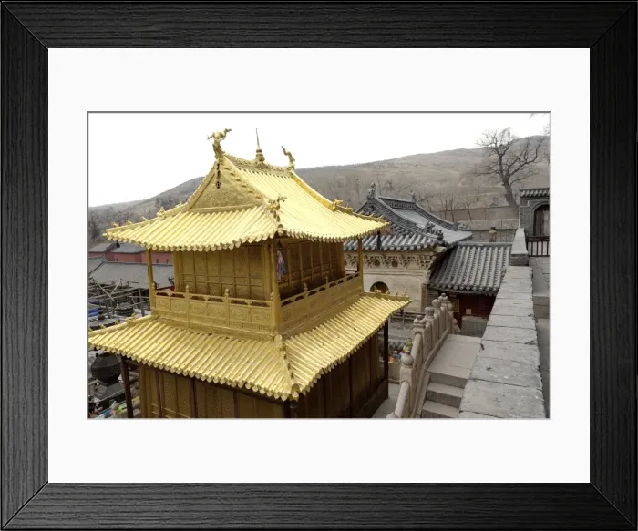Framed Print : The Five Terrace Mountain (Wutai Shan), one of Chinas most ancient Buddhist sites Framed Print : The Five Terrace Mountain (Wutai Shan), one of Chinas most ancient Buddhist sites