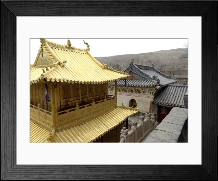 Framed Print : The Five Terrace Mountain (Wutai Shan), one of Chinas most ancient Buddhist sites Framed Print : The Five Terrace Mountain (Wutai Shan), one of Chinas most ancient Buddhist sites