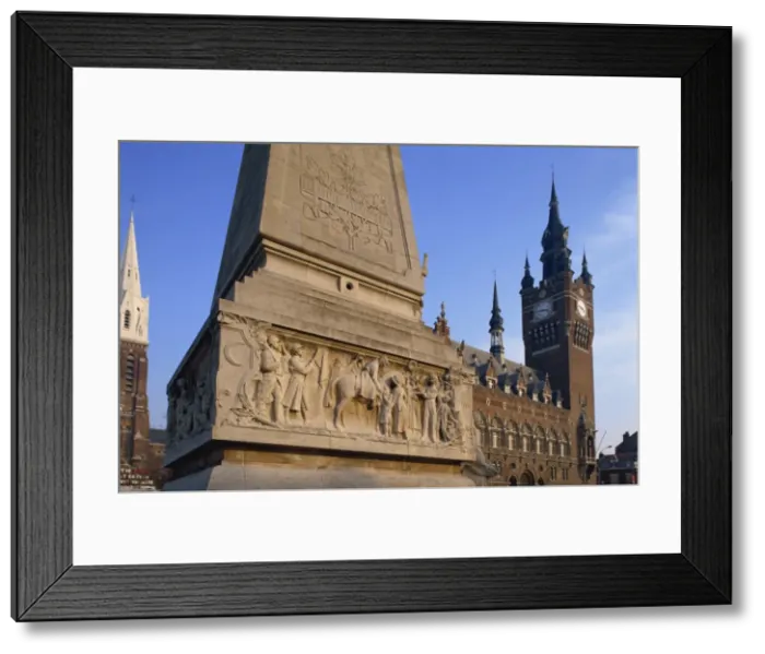 Framed Print : War Memorial, Armentieres, Nord Pas de Calais, France, Europe Framed Print : War Memorial, Armentieres, Nord Pas de Calais, France, Europe