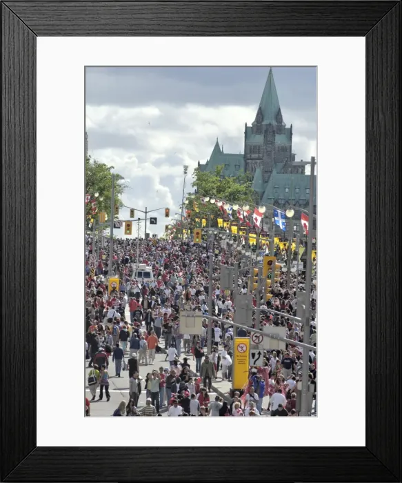 Framed Print : Celebration of Canada Day on July 1, Ottawa, Ontario, Canada, North America Framed Print : Celebration of Canada Day on July 1, Ottawa, Ontario, Canada, North America