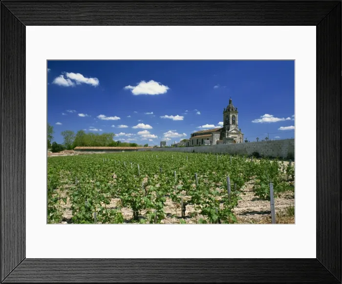 Framed Print : Church of Margaux, Medoc, Aquitaine, France, Europe Framed Print : Church of Margaux, Medoc, Aquitaine, France, Europe