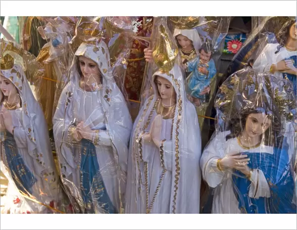 The Virgin Marys statues, Basilica Minore Del Santo Nino, Cebu City