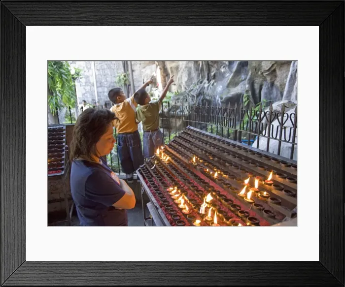 Framed Print : Basilica Minore Del Santo Nino, Cebu City, Cebu island, The Philippines Framed Print : Basilica Minore Del Santo Nino, Cebu City, Cebu island, The Philippines