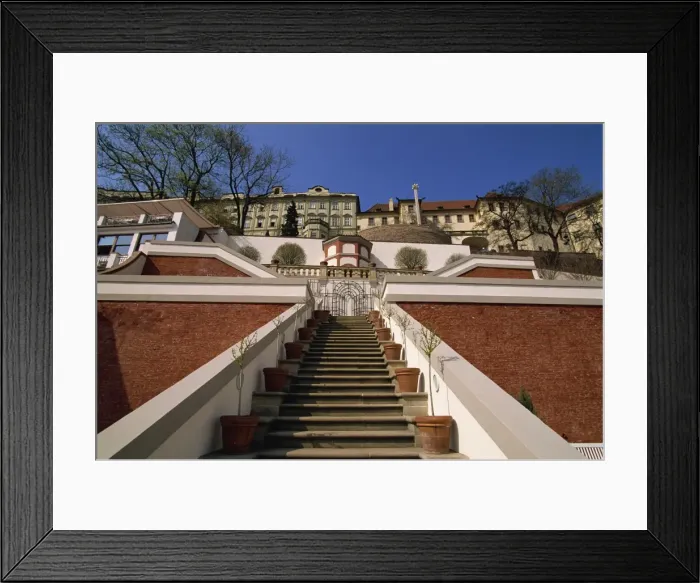 Framed Print : Ledeburska Garden, Palace Gardens, Prague Castle, Prague, Czech Republic, Europe Framed Print : Ledeburska Garden, Palace Gardens, Prague Castle, Prague, Czech Republic, Europe