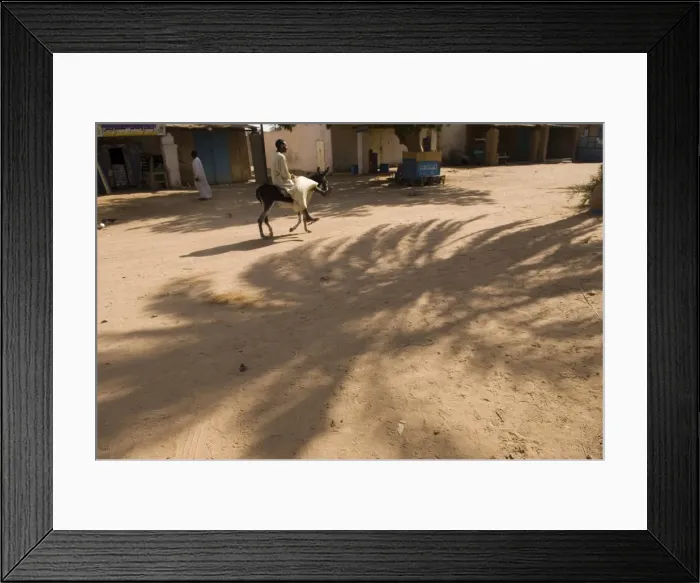 Framed Print : Dalgo, Nubian village, 3rd cataract of the Nile River, Sudan, Africa Framed Print : Dalgo, Nubian village, 3rd cataract of the Nile River, Sudan, Africa