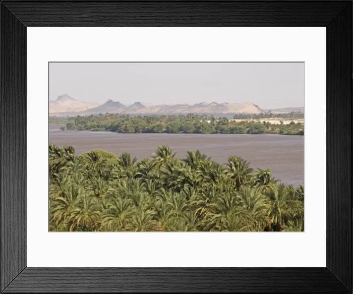 Framed Print : The oasis of Sesibi, founded in the XVIIIth dynasty, 3rd cataract of the River Nile Framed Print : The oasis of Sesibi, founded in the XVIIIth dynasty, 3rd cataract of the River Nile