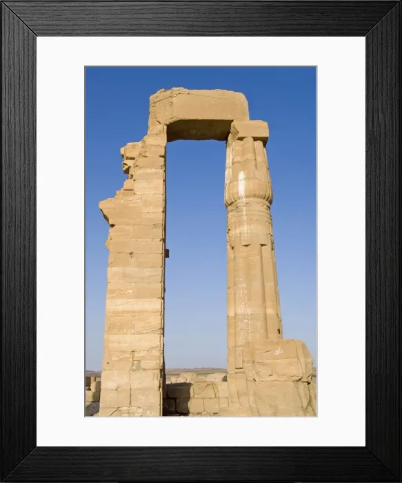 Framed Print : The temple of Soleb built during the reign of Amenophis III, Soleb, Nubia, Sudan, Africa Framed Print : The temple of Soleb built during the reign of Amenophis III, Soleb, Nubia, Sudan, Africa