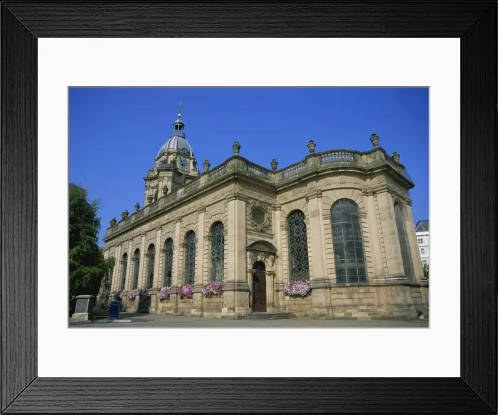 Framed Print : St. Philips Cathedral dating from 1715, Birmingham, England, United Kingdom, Europe Framed Print : St. Philips Cathedral dating from 1715, Birmingham, England, United Kingdom, Europe