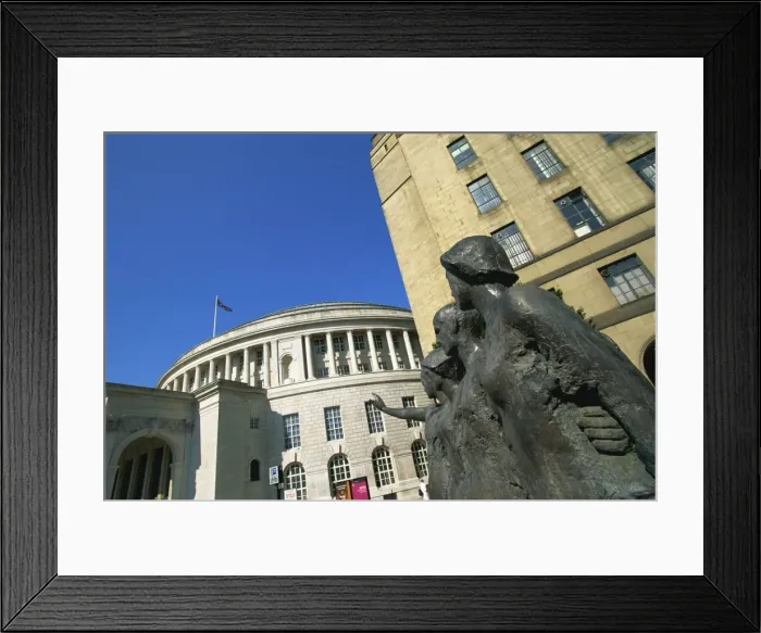 Framed Print : Central Library, St. Peters Square, Manchester, England, United Kingdom, Europe Framed Print : Central Library, St. Peters Square, Manchester, England, United Kingdom, Europe