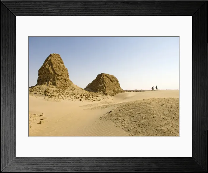 Framed Print : Pyramids of Nuri, Kingdom of Meroe, Sudan, Africa Framed Print : Pyramids of Nuri, Kingdom of Meroe, Sudan, Africa