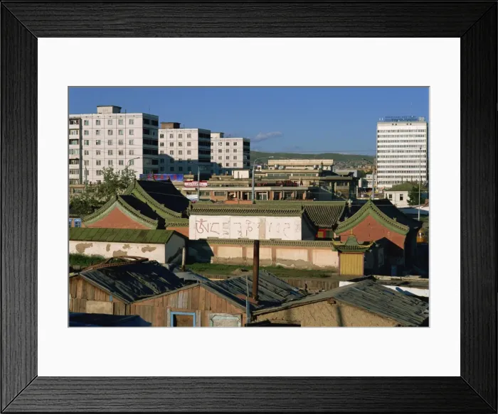 Framed Print : General view of Ulan Bator, Tov, Mongolia, Central Asia, Asia Framed Print : General view of Ulan Bator, Tov, Mongolia, Central Asia, Asia