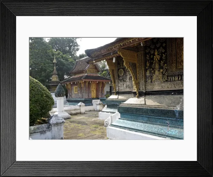 Framed Print : Wat Xieng Thong, Luang Prabang, UNESCO World Heritage Site, Laos, Indochina Framed Print : Wat Xieng Thong, Luang Prabang, UNESCO World Heritage Site, Laos, Indochina