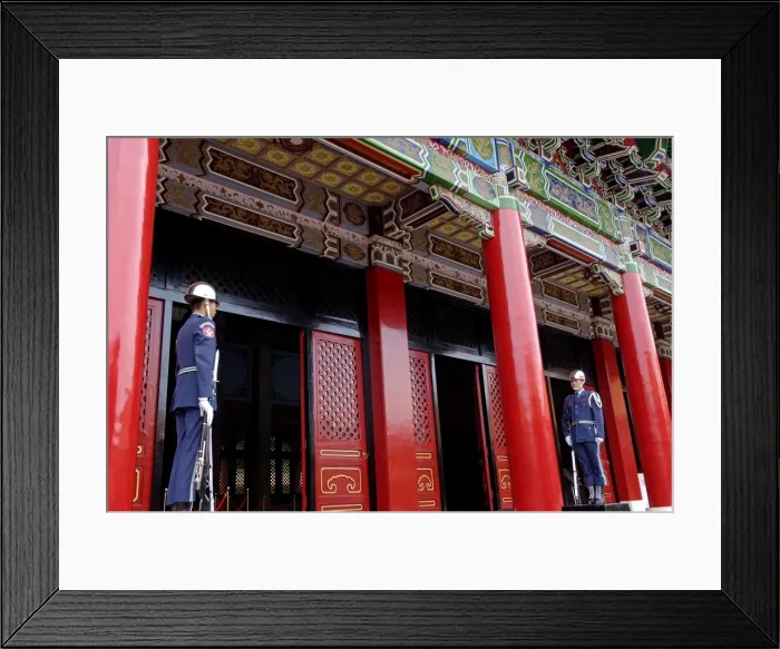 Framed Print : Honor guard at Martyrs Shrine, Taipei, Taiwan, Republic of China, Asia Framed Print : Honor guard at Martyrs Shrine, Taipei, Taiwan, Republic of China, Asia